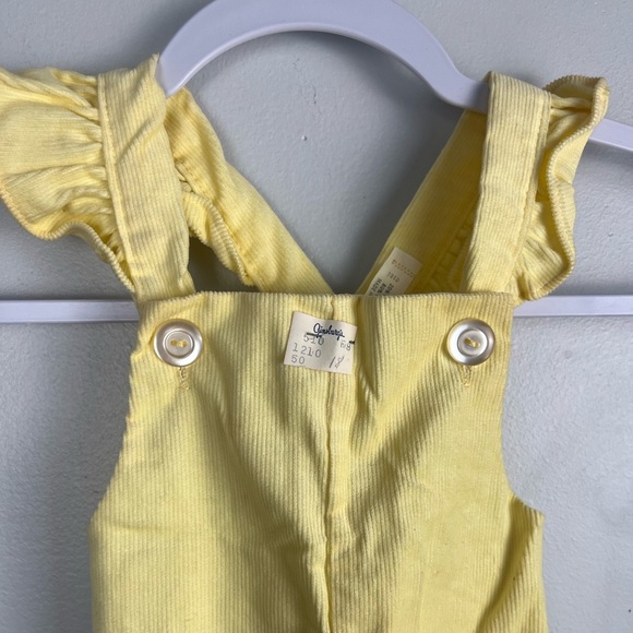 NWT Vintage Thomas yellow and blue overalls size 18months - Picture 3 of 7